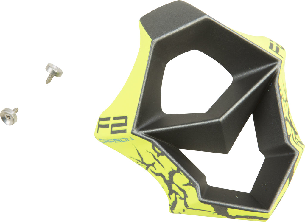 FLY RACING F2 FRACTURE MOUTHPIECE GREY/HI-VIS 73-46357
