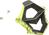 FLY RACING F2 FRACTURE MOUTHPIECE GREY/HI-VIS 73-46357