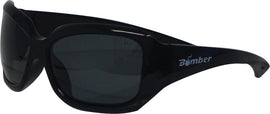BOMBER SUGAR-BOMB FLOATING EYEWEAR GLOSS BLACK W/SMOKE LENS SG101