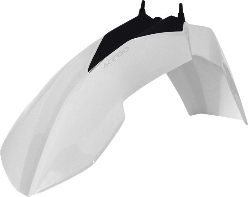 ACERBIS FRONT FENDER WHITE 2320830002-atv motorcycle utv parts accessories gear helmets jackets gloves pantsAll Terrain Depot