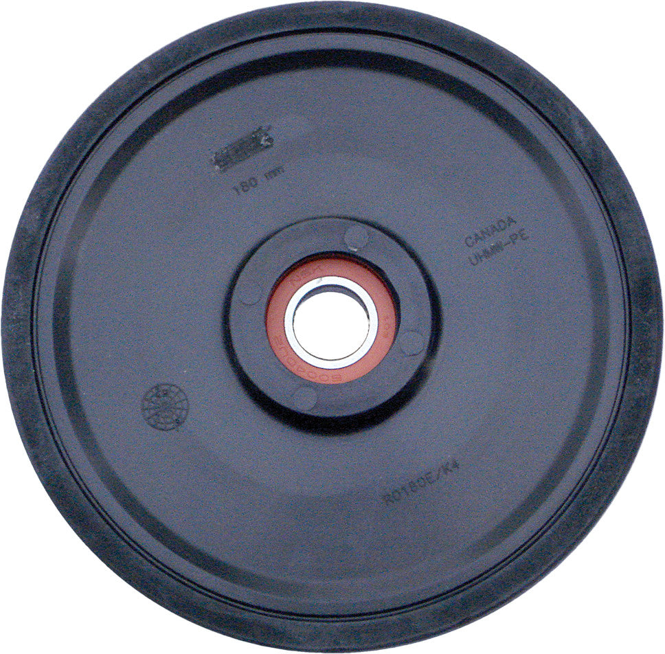 PPD IDLER WHEEL BLACK 7.09"X20MM 04-400-18