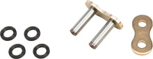 Load image into Gallery viewer, FIRE POWER X-RING RIVET MASTER LINK 530 GOLD 530FPX-MLJ/G