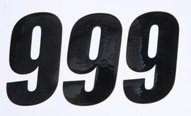 D'COR NUMBER 9 BLACK 6