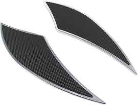 BAGGERNATION WEDGY FOOTBOARD CHROME WFB-CL-C