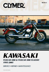 CLYMER REPAIR MANUAL KAW VN800 VULCAN CM354-3-atv motorcycle utv parts accessories gear helmets jackets gloves pantsAll Terrain Depot
