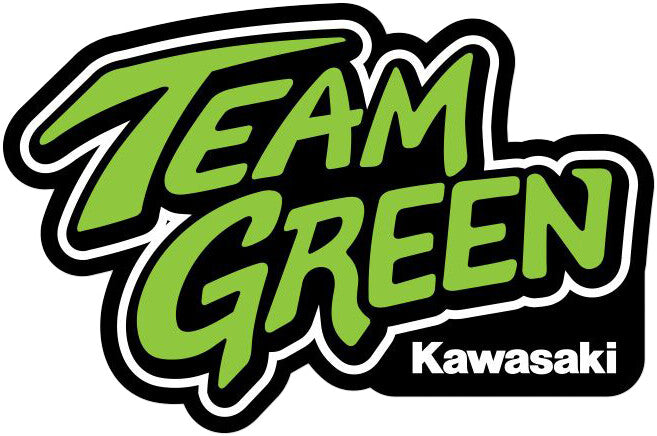 D'COR TEAM GREEN DECAL 12" 40-20-201