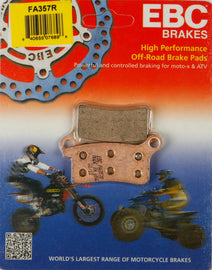 EBC BRAKE PADS FA357R-atv motorcycle utv parts accessories gear helmets jackets gloves pantsAll Terrain Depot