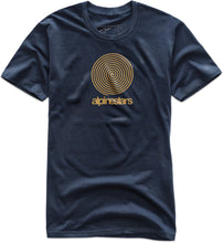 Load image into Gallery viewer, ALPINESTARS SPIRAL TEE NAVY MD 1037-72002-70-M