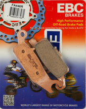Load image into Gallery viewer, EBC BRAKE PADS FA446R-atv motorcycle utv parts accessories gear helmets jackets gloves pantsAll Terrain Depot