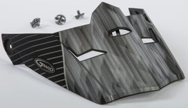 GMAX VISOR W/SCREWS COLFAX MX-46Y MATTE BLACK/SILVER YS-YL G046883