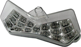 COMP. WERKES INTEGRATED TAILLIGHT CHROME/CLEAR ZX6R/ZX10R MPH-40023AC