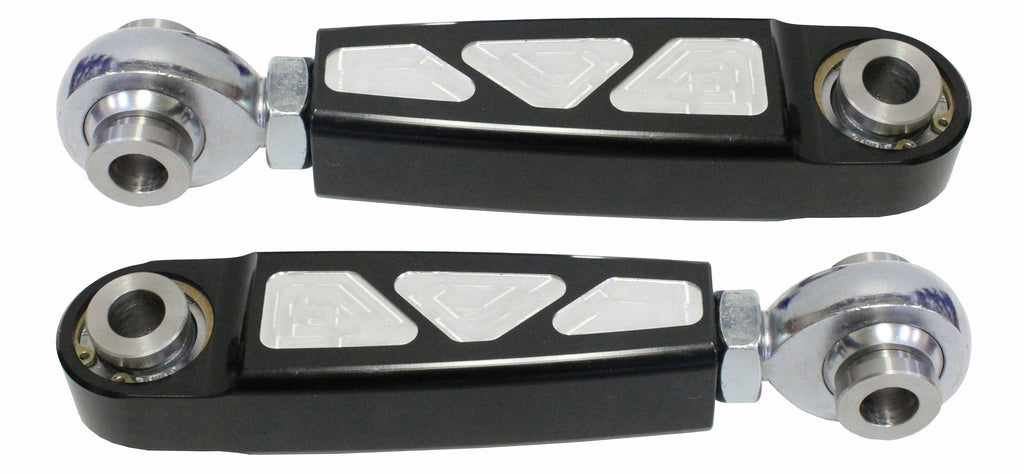 MODQUAD FRONT SWAY BAR LINKS RZR TURBO BLACK RZR-SW-XPT-F-BLK