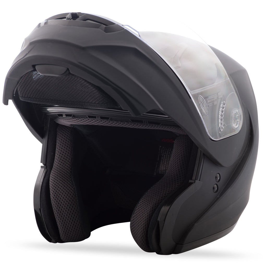GMAX MD-04 MODULAR HELMET MATTE BLACK 2X G104078