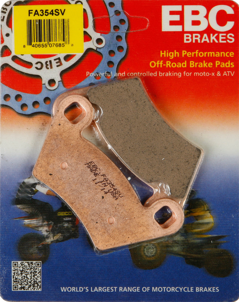 EBC BRAKE PADS FA354SV-atv motorcycle utv parts accessories gear helmets jackets gloves pantsAll Terrain Depot