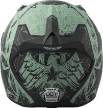 Load image into Gallery viewer, FLY RACING REVOLT LIBERATOR HELMET MATTE BLACK/GREEN SM 73-8374-2