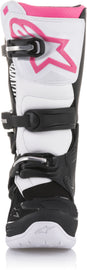 ALPINESTARS TECH 3 STELLA BOOTS BLACK/WHITE/PINK SZ 07 2013218-130-7