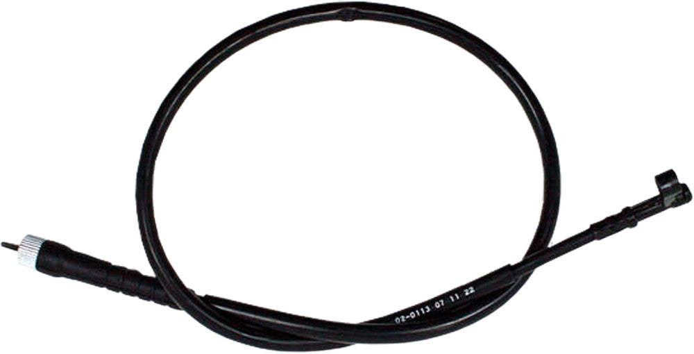 MOTION PRO BLACK VINYL SPEEDO CABLE 02-0113