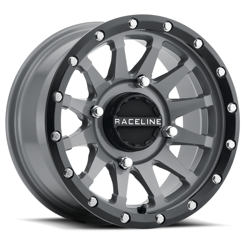 RACELINE TROPHY 4/137 14X7 6+1 (+38MM) BLACK/GREY A95SG-47037+38