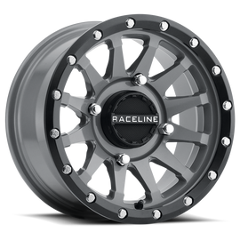 RACELINE TROPHY 4/156 15X6 5+1 (+40MM) BLACK/GREY A95SG-56056+40