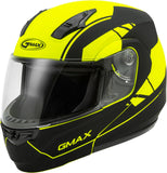 GMAX MD-04 MODULAR ARTICLE HELMET MATTE HI-VIS/BLACK XS G1042743