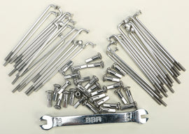 BBR FRONT/REAR HD SPOKE SET 391-HXR-5002