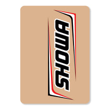 Load image into Gallery viewer, D'COR SHOWA UPPER FORK DECALS BLACK/WHITE 40-80-116