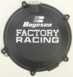 BOYESEN FACTORY RACING CLUTCH COVER BLACK CC-45AB