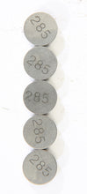 Load image into Gallery viewer, K&amp;L VALVE SHIMS 2.85MMX13MM 5/PK 13-7696