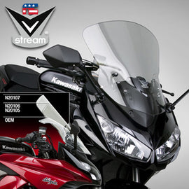 NATIONAL CYCLE VSTREAM SPORT/TOUR SCREEN LIGHT SMOKE REPLACEMENT N20106