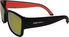 Load image into Gallery viewer, BOMBER GOMER BOMB FLOATING EYEWEAR MATTE BLACK W/RED MIRROR LENS GM101-RM-RF