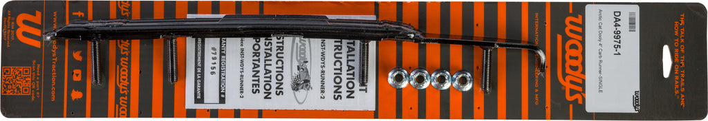 WOODYS DOOLY 4" CARBIDE RUNNER DA4-9975-atv motorcycle utv parts accessories gear helmets jackets gloves pantsAll Terrain Depot