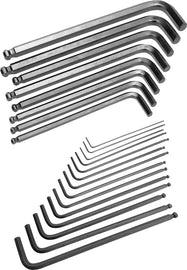 PERFORMANCE 22 PC SAE/MET BALL END HEX SET W80280