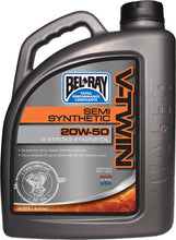 Load image into Gallery viewer, BEL-RAY V-TWIN SEMI-SYNTHETIC ENGINE OIL 20W-50 4L 96910-BT4