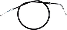 Load image into Gallery viewer, MOTION PRO BLACK VINYL THROTTLE PUSH CABLE 02-0526