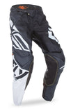FLY RACING EVOLUTION 2.0 PANT BLACK/WHITE/ORANGE SZ 38 370-23038