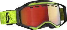 Load image into Gallery viewer, SCOTT PROSPECT SNWCRS GOGGLE BLK/YLW LIGHT SENSITIVE RED CHROME 272846-1040341