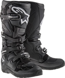 ALPINESTARS TECH 7 ENDURO BOOTS BLACK SZ 13 2012114-10-13