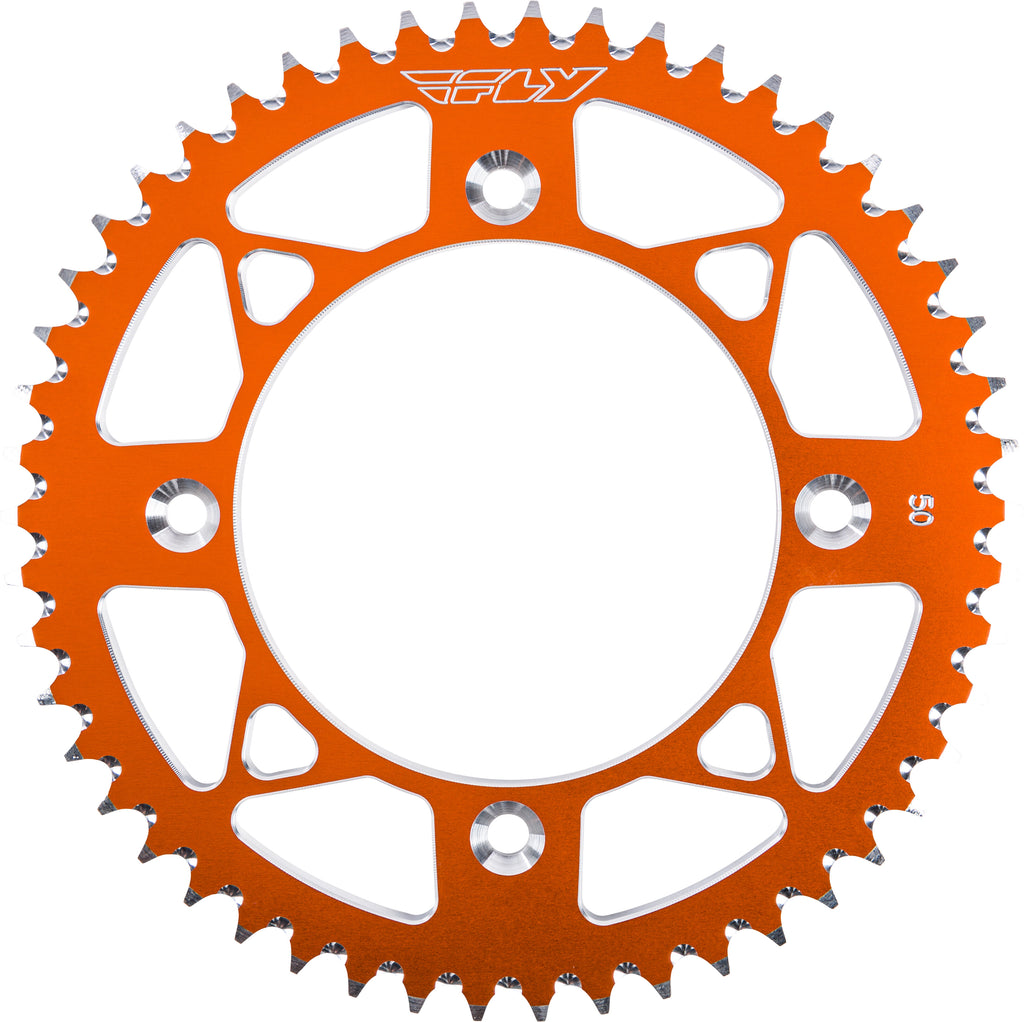 FLY RACING SPROCKET REAR 50T ORANGE 314-50 ORG-atv motorcycle utv parts accessories gear helmets jackets gloves pantsAll Terrain Depot