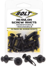 Load image into Gallery viewer, BOLT M6 SCREW RIVET KIT 10/PK 2005-6SCRW