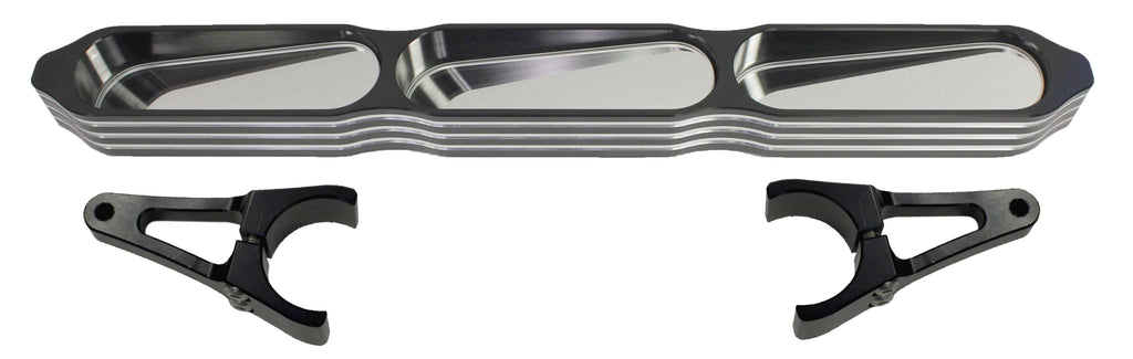 MODQUAD 3-PANEL MIRROR BLACK 1.5" R-MIR-1.5-BLK