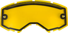 Load image into Gallery viewer, FLY RACING DUAL LENS W/VENTS AND POST YELLOW FLB-029