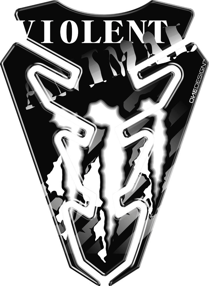 ONE EMBLEMS TANKPAD VIOLENT CLEAR CGEXBKP