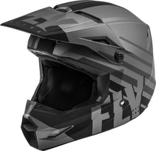 Load image into Gallery viewer, FLY RACING KINETIC THRIVE HELMET MATTE DARK GREY/BLACK LG 73-3500L