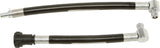 GOODRIDGE EFI LINE BLACK COATED FLH 02-06 FXD 04-15 SFTL 01-15 HDFL-001EFI/BK