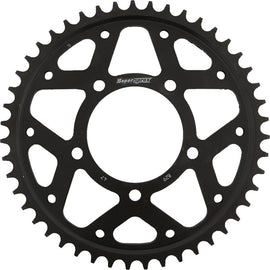 SUPERSPROX STEEL SPROCKET 47T BLACK RFE-829-47-BLK