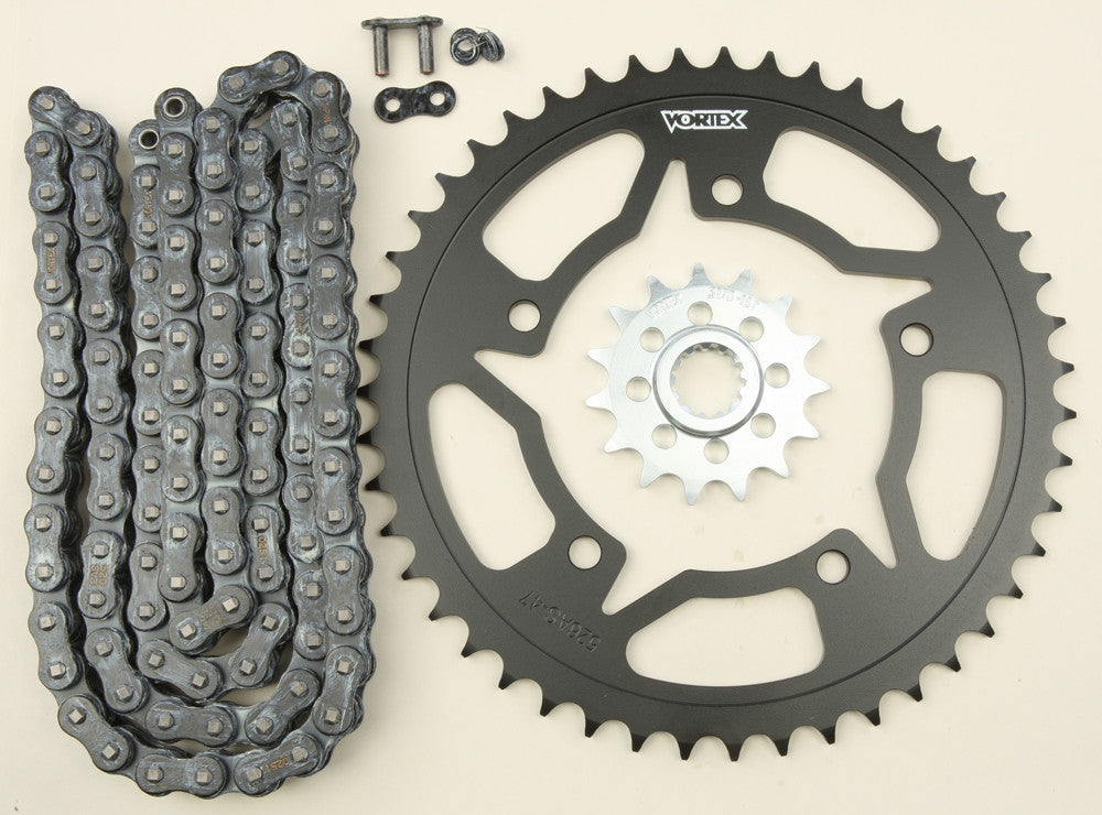 VORTEX SPROCKET/CHAIN KIT BLACK CK6292-atv motorcycle utv parts accessories gear helmets jackets gloves pantsAll Terrain Depot