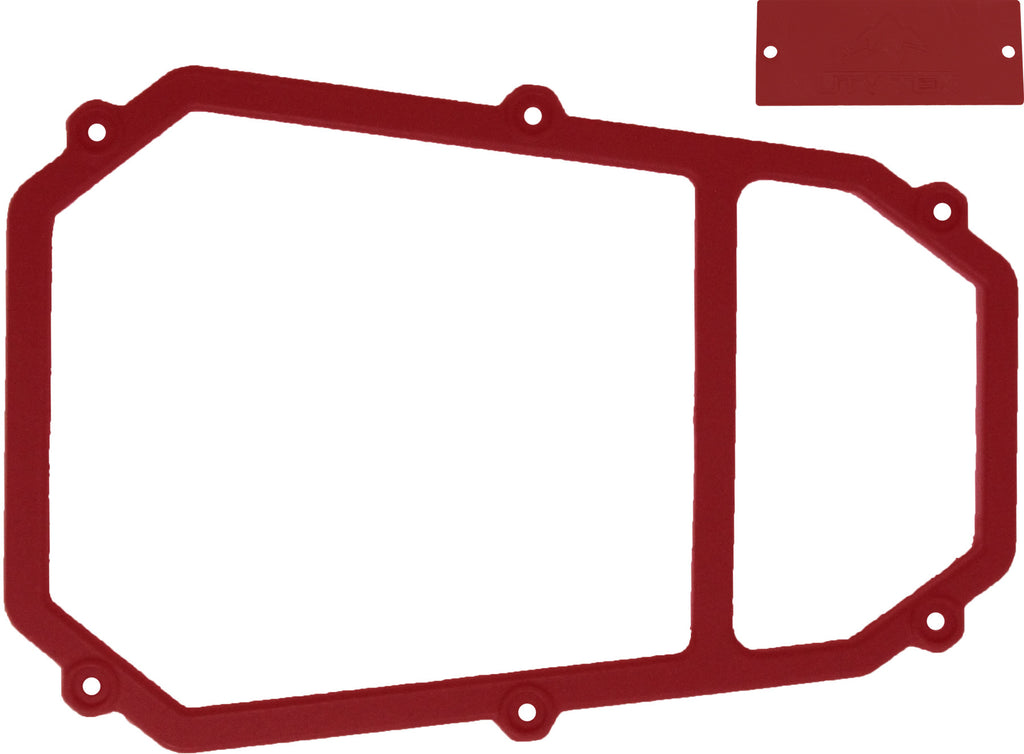 ATV TEK ELITE SERIES 2 SIDE MIRROR RED REPLACEMENT FRAME ES2-RED