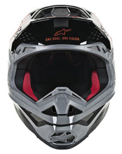 Load image into Gallery viewer, ALPINESTARS S.TECH S-M8 TRIPLE HELMET ORANGE/GREY/BLACK SM 8301319-4184-S