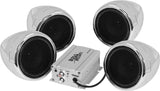 BOSS AUDIO MC470 SPEAKER SYSTEM CHROME 1000W MC470B