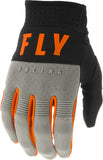 FLY RACING F-16 GLOVES GREY/BLACK/ORANGE SZ 13 373-91513